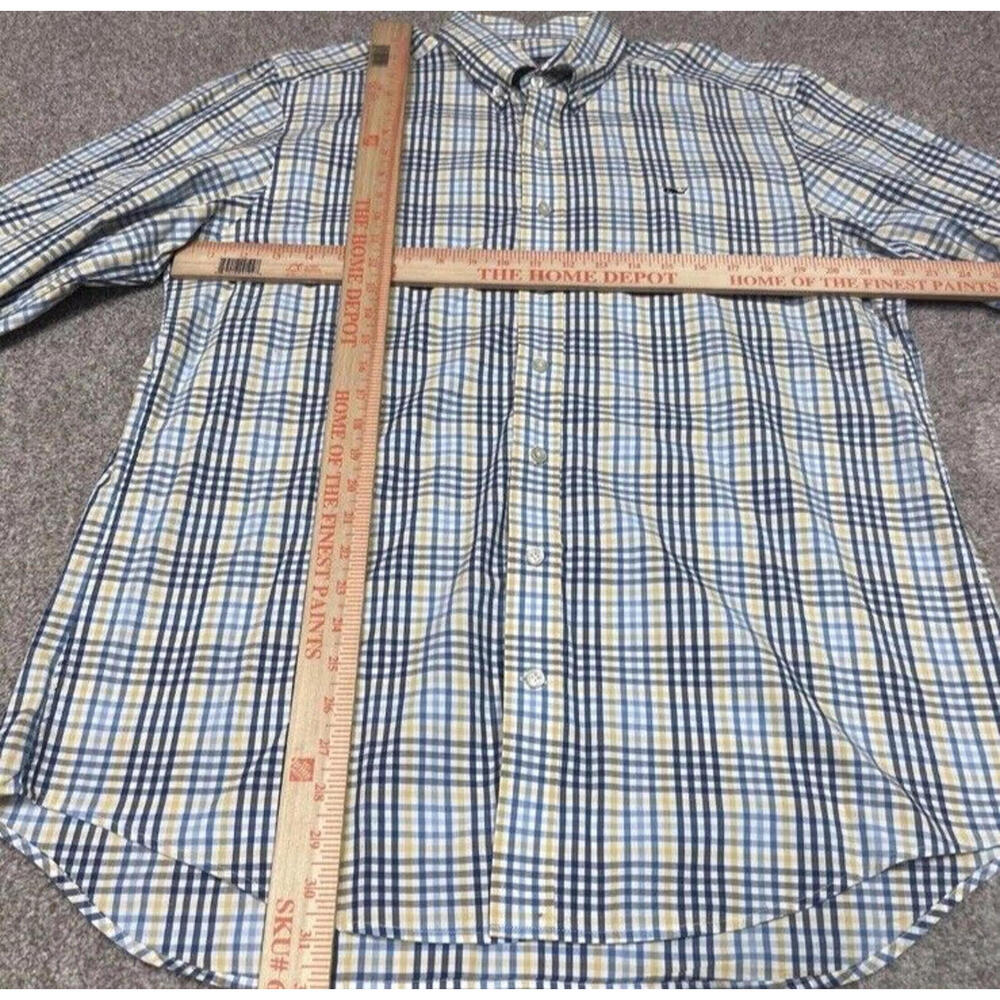 Vineyard Vines Slim Fit Whale Shirt Multicolor Long Sleeve Button Up Shirt Large - Picture 2 of 10